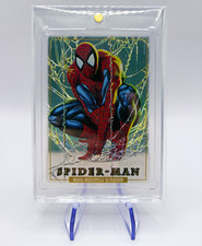 2024 Upper Deck Marvel Masterpieces '92 Platinum SPIDER-MAN Plexi Insert Card #8 picture