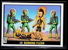 Mad Scientist 40K GPK Spoof ~ RE4 SSP RECALL SET #'d 5/6 ~ Mars Attacks Alien picture