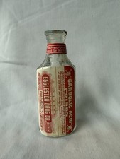 Antique Carbolic Acid Poison Bottle Eggleston Drug Co Laramie Wyo WWI Era picture