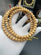 8.8mm Natural Dragon Spine Bodhi 108 Necklace 原生态龙脊菩提精工老型108脖挂 picture