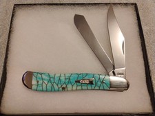 2009 CASE XX 6240 SS Caribbean Blue Dog Leg Trapper picture