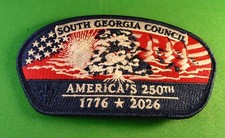 SSP / CSP SOUTH GEORGIA AREA COUNCIL - USA 250th BIRTHDAY ISSUE 1776 2026 picture