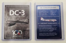 American Airlines DC-3 Flagship Livery 100th Anniversary Postcard picture