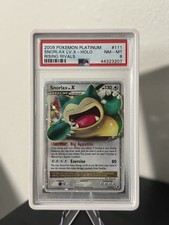 2009 Pokemon Platinum Rising Rivals #111 Snorlax LV.X Holo PSA 8 picture