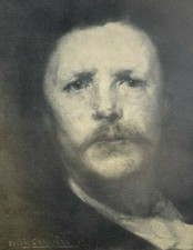 1907 Artist Eugene Carriere illustrated picture
