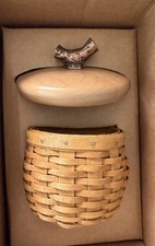 Longaberger Collectors Club 2008 Acorn Basket Set picture