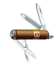 Victorinox Swiss Army Cigar Smoker Stogie CLASSIC SD Knife Knives Multi Tool picture