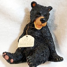 SITTING BEAR FIGURINE (RESIN) 5