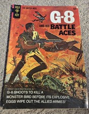Vintage 1966 Gold Key G-8 And His Battle Aces Comic Book picture