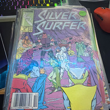 Marvel Silver Surfer #45 (1989) Stan Lee/Jim Starlin Ron Lim Single Issue picture