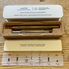 AJOTO The Pen Premium Simple Ballpoint Pen Made in England #c3c5e8 picture