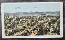 Vintage 1905 Postcard Aerial Birdseye City View Portland OR World Fair Postmark picture