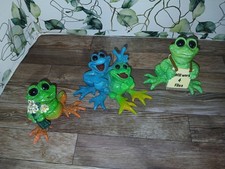 Vintage Kitty's Critters Frog Set 3 Just Because, Joe & Buddies 2007 & 2008 picture