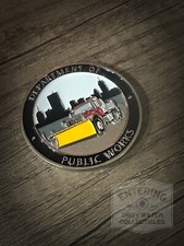 Department Of Public Works Challenge Coin picture