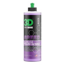 3D Speed All-In-One Polish & Wax – Scratch & Swirl Remove - 16 Fl Oz (Pack of 1) picture