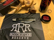 Rough Ryder Reserve Brown Micarta Whiskey Bent Folder 4 1/2