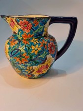 Vintage Longwy French-Provincial pitcher/jug picture