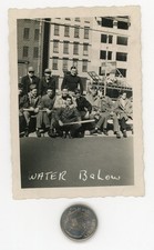 Vintage 1930's NYC photo / New York Gangs with Bats Cuddle & Cantor UK Tourists picture