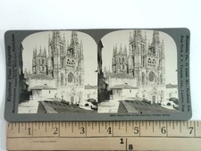 Burgos Cathedral Stereoview Keystone View Co 1908 Spain Architecture picture