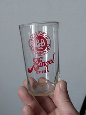 ***RARE*** 1936-1942 Binzel Extra Beer Glass Advertising Oconomowoc Wisconsin picture