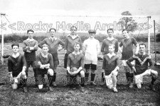 Evv-80 Football, Kingham F.C., Kingham, Oxfordshire 1922. Photo picture