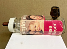 Very Collectable Unused Evenflow Baby Bottle Bong  / Hookah Roach Clip 1970's picture