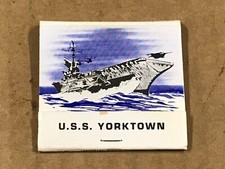 Vintage New/Unstruck U.S.S. Yorktown Matches picture