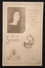 1899 SUCHARD RAFFAEL CHOCOLAT CARD LOW POP SCARCE picture