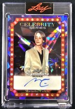 MACAULAY CULKIN 2026 Leaf Signature Series CELEBRITY Purple Craked Ice 1/1  AUTO picture