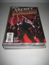 Secret Invasion (2008) Complete Set 1-8 1 2 3 4 5 6 7 8 Marvel Extras Frontline picture