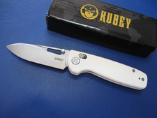 Kubey KU248G Bluff G-10 14C28N Cross Bar Lock Knife NIB picture