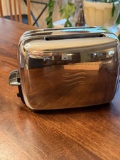 GE General Electric Vintage Chrome Pop Up Toaster 139T82 Two Slice Beautiful  picture