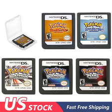 Platinum HeartGold SoulSilver for Nintendo DS Game Cartridge Only Test Working picture