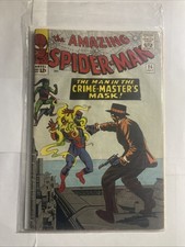 Amazing Spider-Man #26 (1965) MARVEL - 1st Crime-Master & Patch - Ditko Cover picture