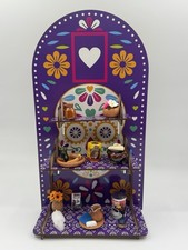 12 Pc Mexican Mini Ofrenda Altar Set Dia de Muertos Day of the Dead Handmade picture