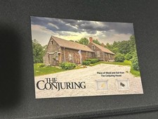 The Conjuring House Home Soil & Wood Piece Relic Photo Authentic Annabelle picture