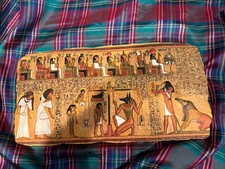 Vintage Egyptian Weighing Heart Wall Plaque 2006 Anubis 13 “- Veronese Summit picture