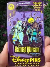 2026 Haunted Mansion Disneyland Magic Key Exclusive Disney Pin LE 2000 picture