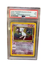 WOTC Black Star Promo Mew HOLO - PSA 7 Holo 2000 Pokémon League - Graded Card picture