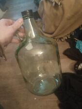 One Gallon Blue Glass With Handle picture