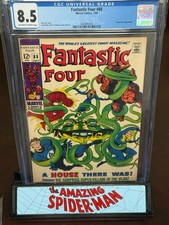 Fantastic Four #88 (Marvel Comics July 1969) CGC 8.5 picture