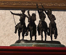 Frederic Remington Coming Through the Rye Bronze Sculpture  picture