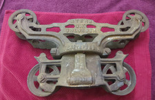 ANTIQUE F. E. MYERS OK UNLOADER H-321 BARN HAY TROLLEY PULLEY CAST IRON picture