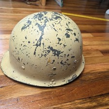 Iraqi Tan M80 Helmet - Iraq OIF Desert Storm Bringback picture