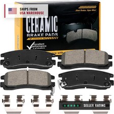 D698 Rear Ceramic Brake Pads Kit Fit For Buick Century 1997-2005, For LaCrosse 2 picture
