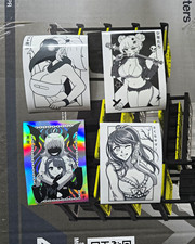 Gamer Supps Waifu Sticker Lot Of 4 New picture