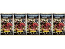 Lot of (5) 2023 Panini Warhammer 40k Dark Galaxy Sealed Booster Packs picture