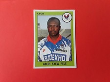 Panini FOOTBALL 94 ABEDI AYEW PELÉ LYON #129 picture
