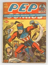 Pep Comics #40 GD+ 2.5 1943 picture