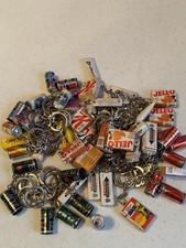 Vintage Gumball Machine 80s Minis Keychains Lot Coke Pepsi Jello Etc Reseller picture